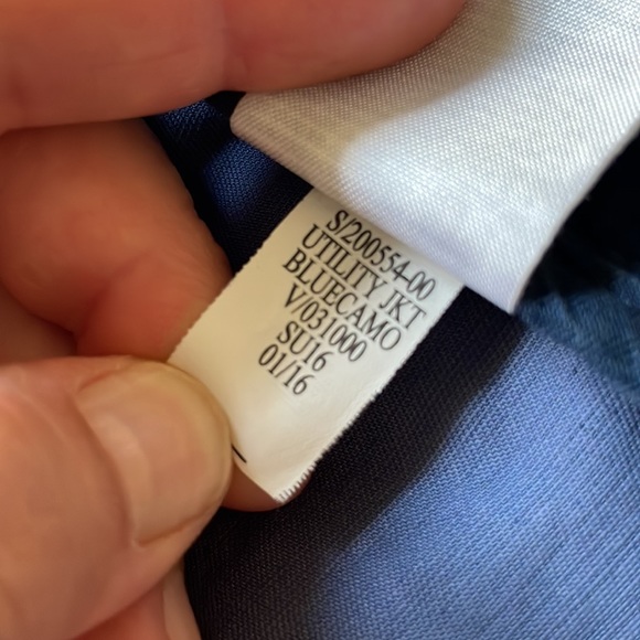 GAP Blue Camo Utility Jacket - Women’s Size S - Picture 15 of 15